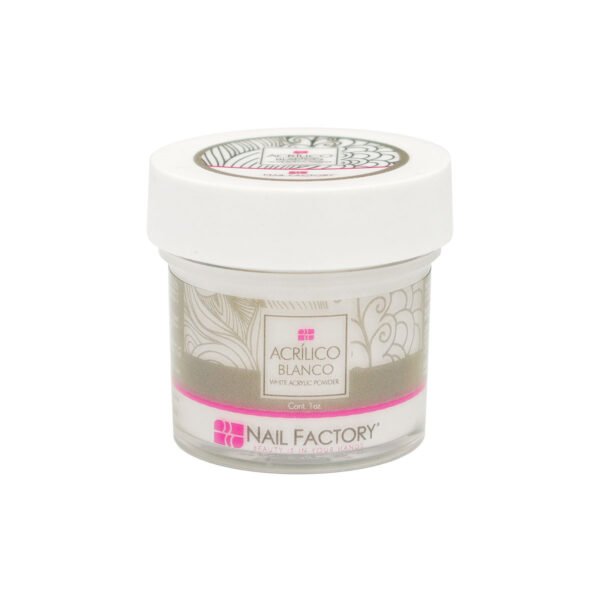 Acrílico para Uñas en Polvo Blanco Nail Factory 1 oz