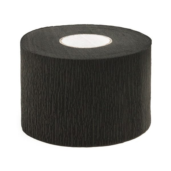 Papel Cuellero Negro Zandokan 1 Rollo de 100 Hojas