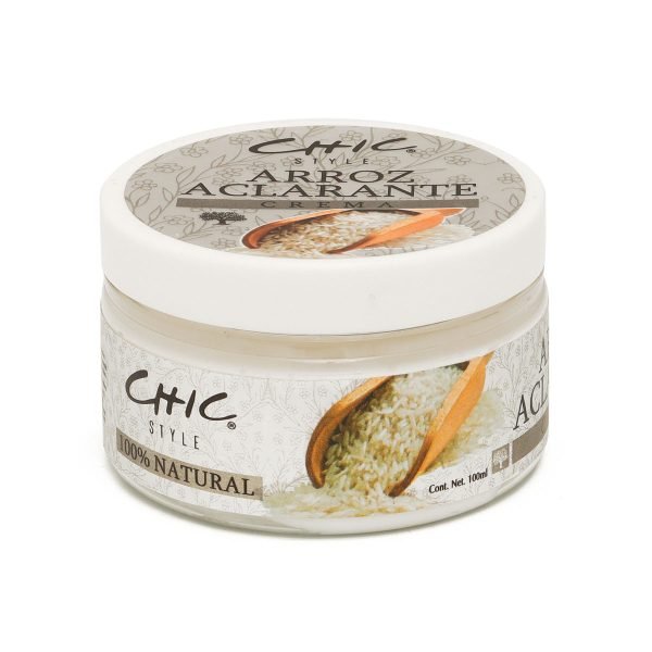 Crema Corporal Arroz Aclarante Chic Style 100 ml