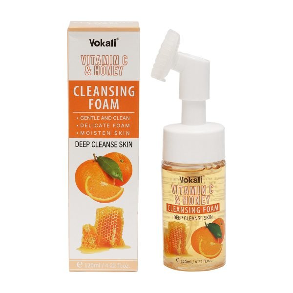 Espuma Limpiadora Vitamin C & Honey Vokali 120 ml