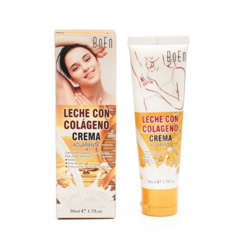 Crema Corporal Leche con Colágeno Boen 50 ml