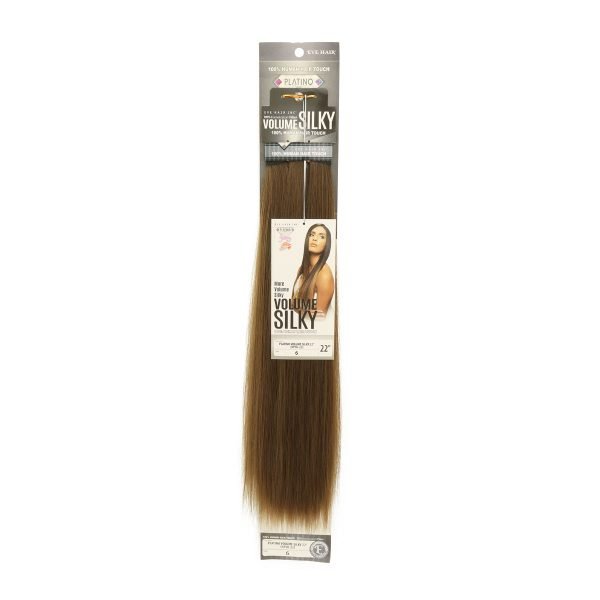 Extensiones de Cabello Castaño Claro en 22'' Eve Hair Inc