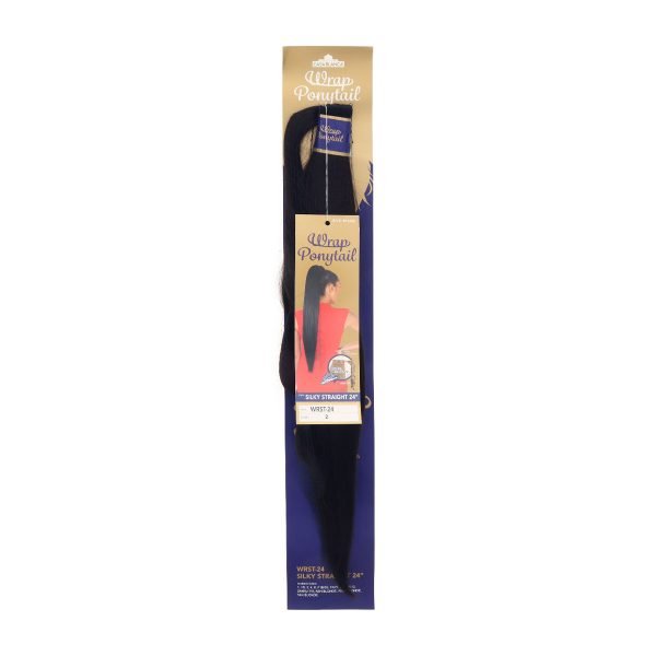 Extensiones de Cabello Cola de Caballo Castaño Oscuro 24'' Ever Ever Inc
