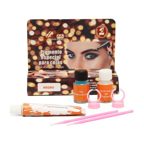 Pigmento para Cejas Negro Julie 5 pz