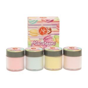 Acrílico para Uña Colección Macaroons Mc Nails 4 pz