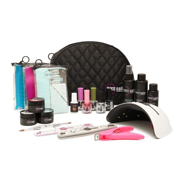 Kit de Uñas Acrílico Master Completo Punto Nails 20 pz