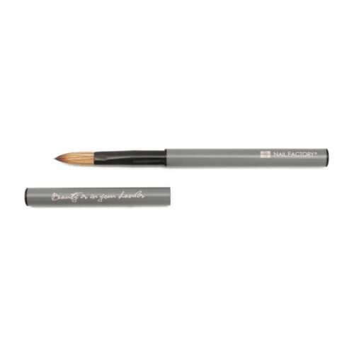 Pincel para Uñas de Esculpir Kolinsky Gris Oxford Pro Series Nail Factory