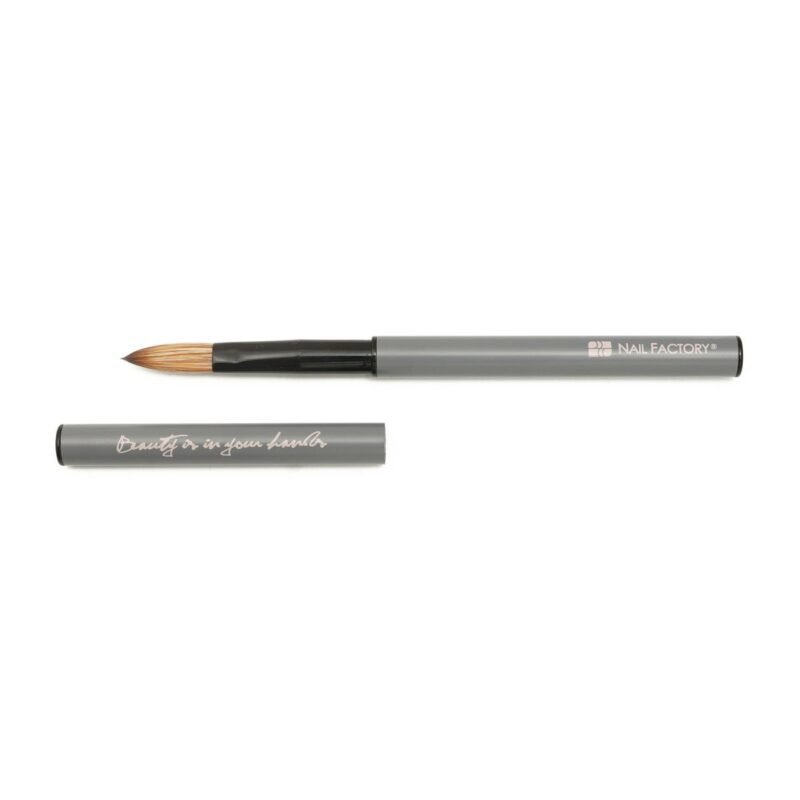 Pincel para Uñas de Esculpir Kolinsky Gris Oxford Pro Series Nail Factory
