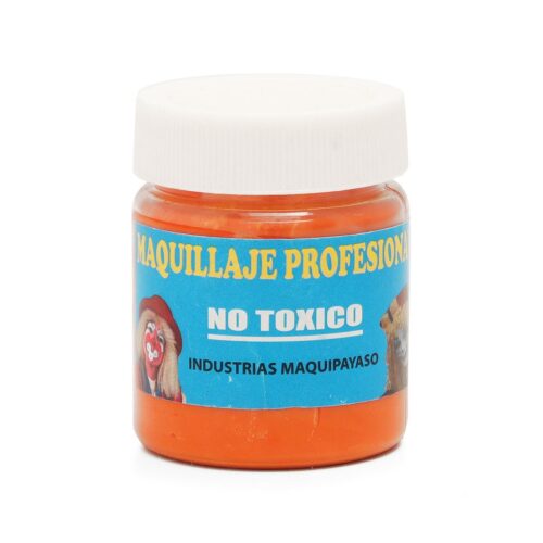 Maquillaje Profesional Naranja Industrias Maquipayaso 45 g