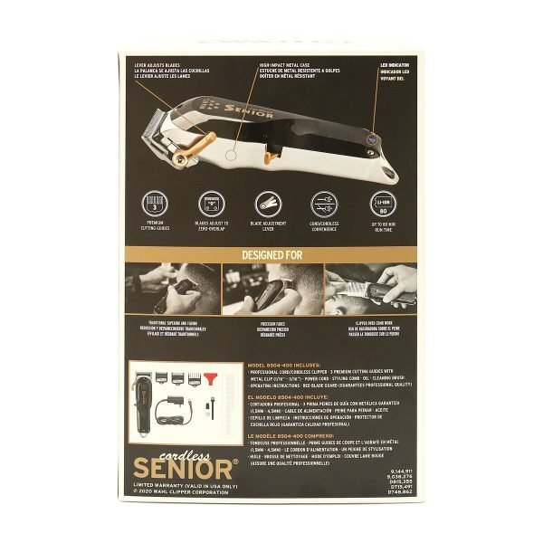 Maquina para Cortar Cabello Senior Cordless Wahl - Imagen 2