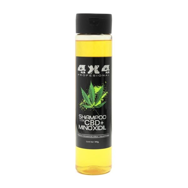 Shampoo para Cabello CBD + Minoxidil 4x4 500 g