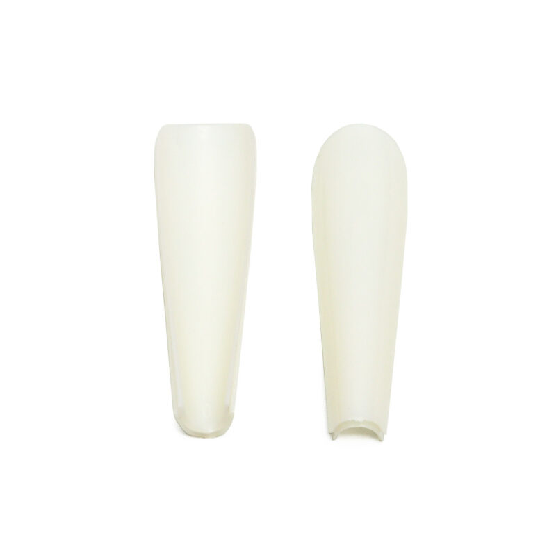 Tips de Uñas Coffin Curva Natural XL Punto Nails 100 pz