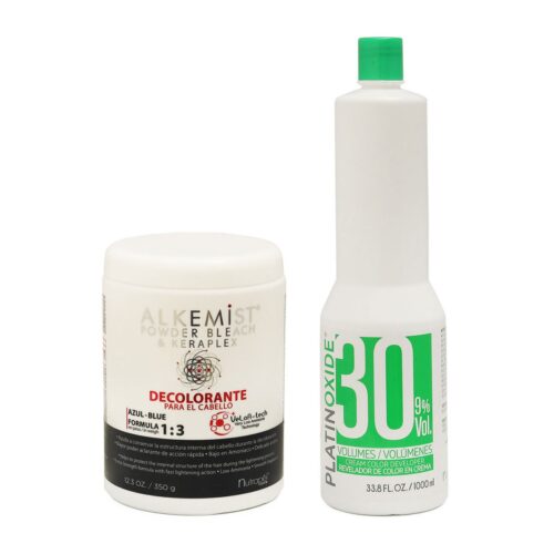 Decolorante para Cabello + Peróxido 40 Volúmenes Alkemist Nutrapel