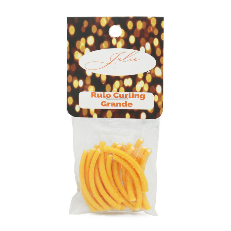 Rulos para Rizado de Pestañas Curling Grande Amarillo Julie 10 Pares