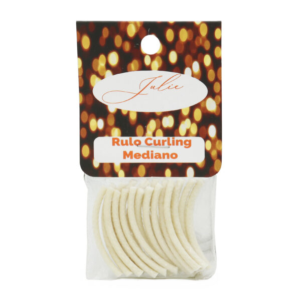 Rulos para Rizado de Pestañas Curling Mediano Beige Julie 10 Pares