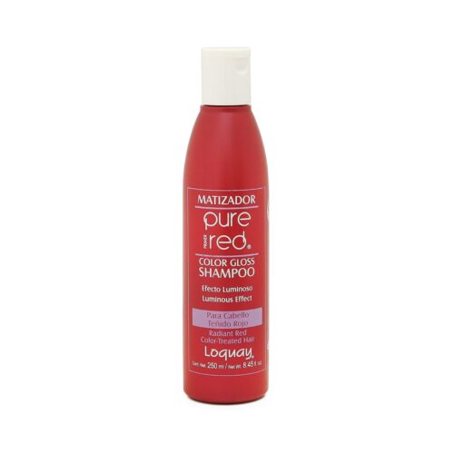 Shampoo Matizador Tonos Rojos Pure Red Loquay 250 ml