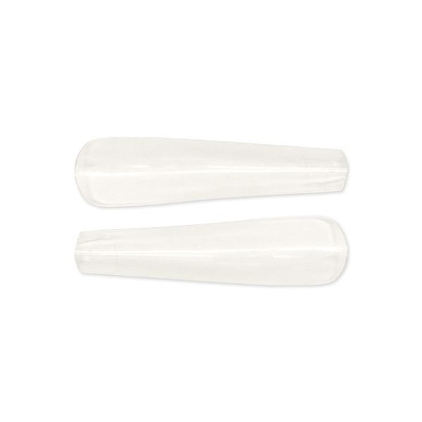 Tips de Uñas Coffin Curva Cristal Punto Nails 100 pz - Imagen 2