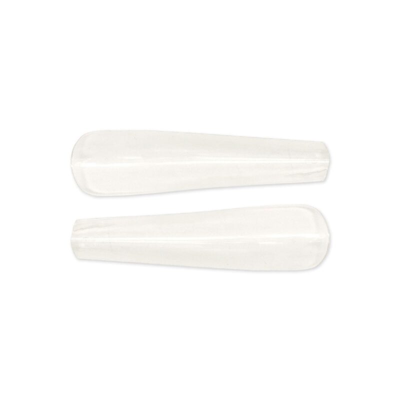 Tips de Uñas Coffin Curva Cristal Punto Nails 100 pz - Imagen 2