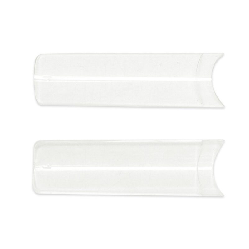 Tips de Uñas Square Plana Cristal XL Punto Nails 100 pz - Imagen 2