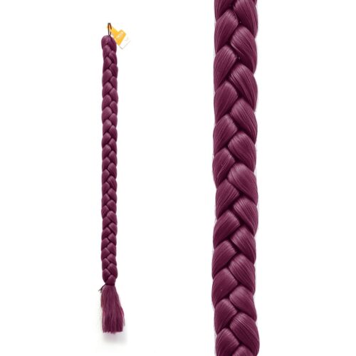 Trenza para Cabello Sintético Gruesa Vino Ari