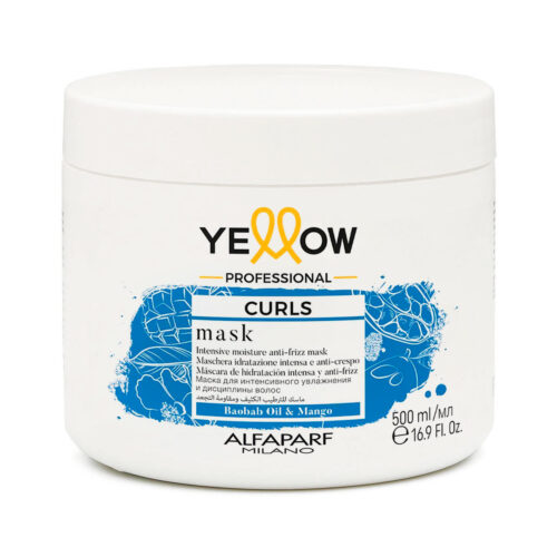 Mascarilla Capilar Bamboo y Mango Curls Yellow 500 ml