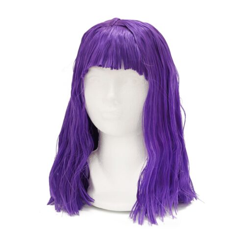 Peluca de Cabello Sintético Morado Ari