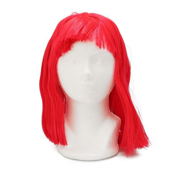 Peluca de Cabello Sintético Rojo Ari