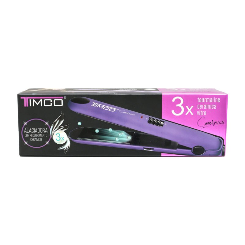 Plancha para Cabello PA-C M Ceramics Morada Timco