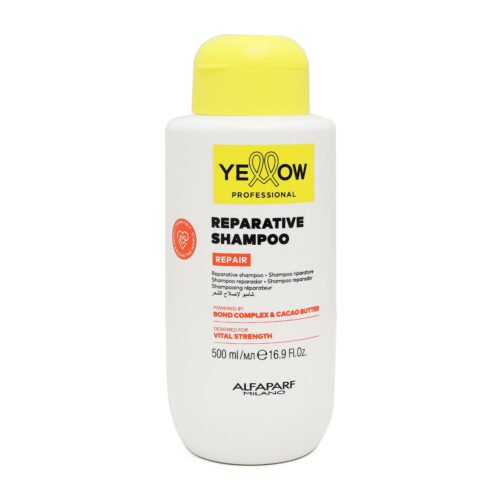 SHAMPOO-REPARADOR-YELLOW-500ML Shampoo para Cabello Repair Almond y Cacao Yellow 500 ml