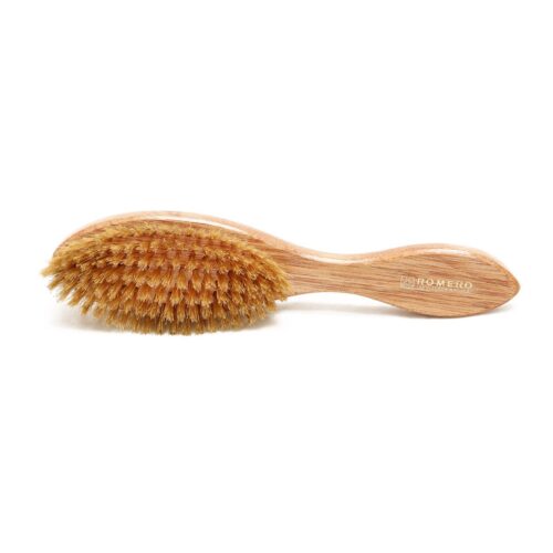Cepillo para Cabello Cerdas Naturales Claras Ovalado Romero