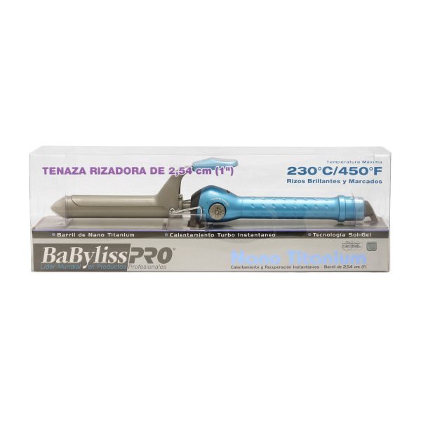 Tenaza para Cabello Rizadora Nano Titanium Babyliss Pro