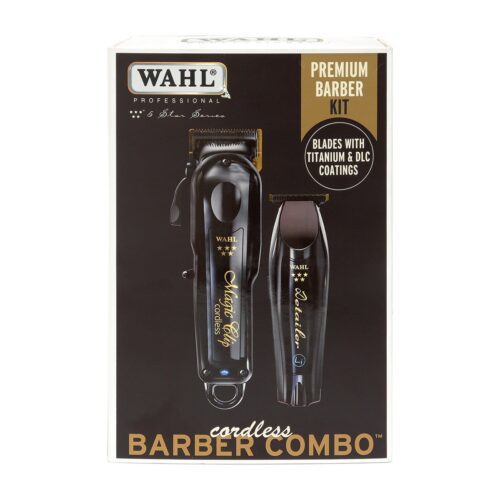 Máquina para Cortar Cabello C/Pulidora Barber Combo Cordless Wahl