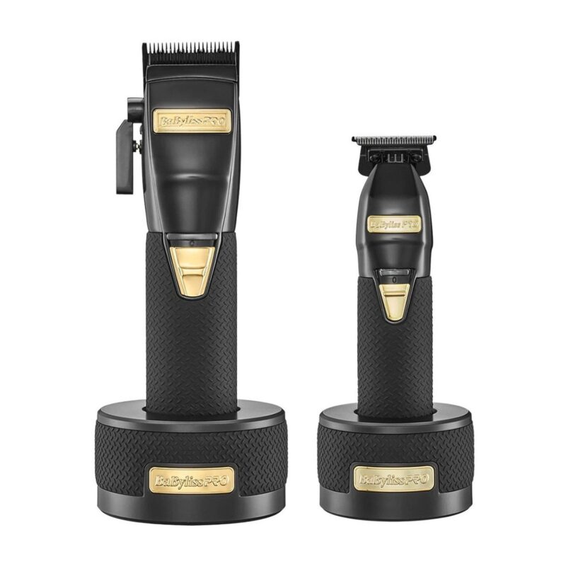 Máquina para Corte de Cabello con Pulidora Trimmer Negra Babyliss Pro