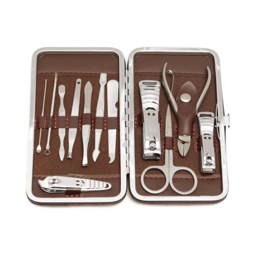 Estuche para Manicure Personal Caritas 12 pz