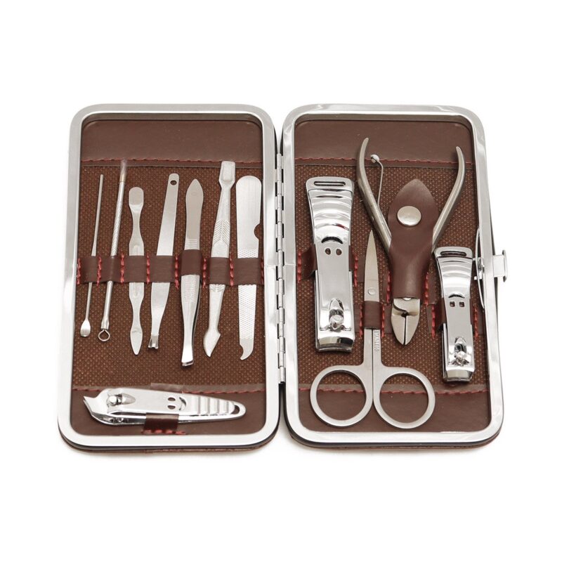 Estuche para Manicure Personal Caritas 12 pz