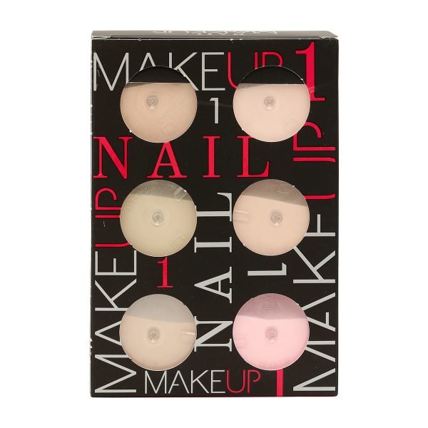 Maquillaje para Uñas Colección Make Up Nail Factory 6 pz