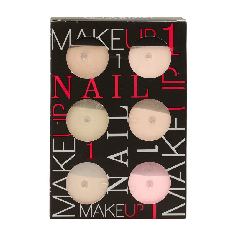 Maquillaje para Uñas Colección Make Up Nail Factory 6 pz