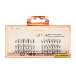 Extensiones de Pestañas Mink Orquidea Campana D JR 60 pz