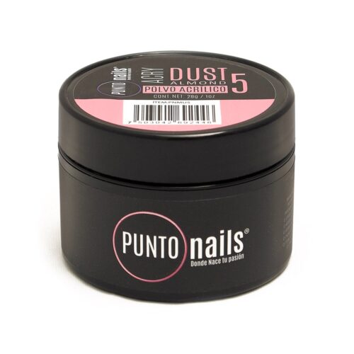 Acrílico para Uñas en Polvo Almond 5 Punto Nails Dust 28 g