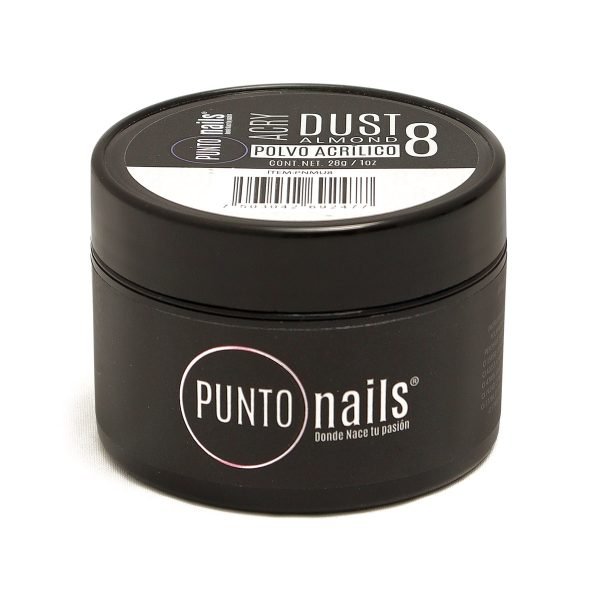 Acrílico para Uñas en Polvo Almond 8 Punto Nails Dust 28 g