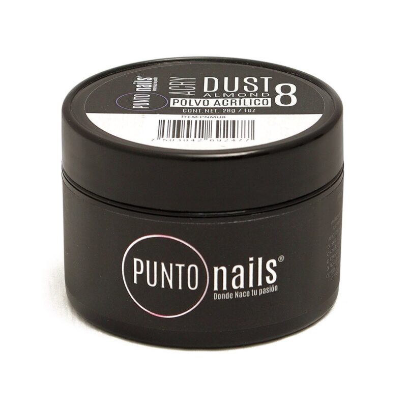 Acrílico para Uñas en Polvo Almond 8 Punto Nails Dust 28 g