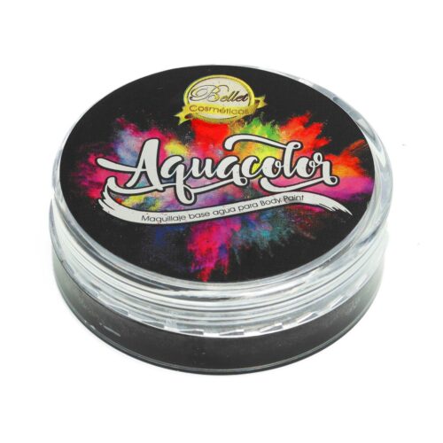 Maquillaje para Body Paint Negro Aquacolor Bellet