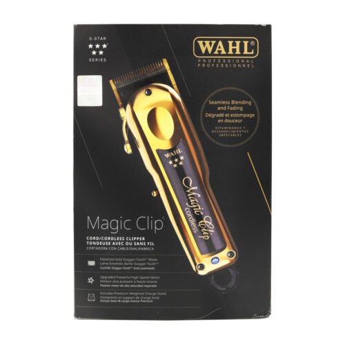 Maquina para Cortar Cabello Magic Clip Gold Cordless 8148-700 Wahl