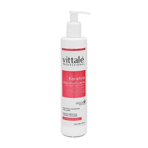 Tratamiento Capilar Keratina Reestructurante Vittalé 320 ml