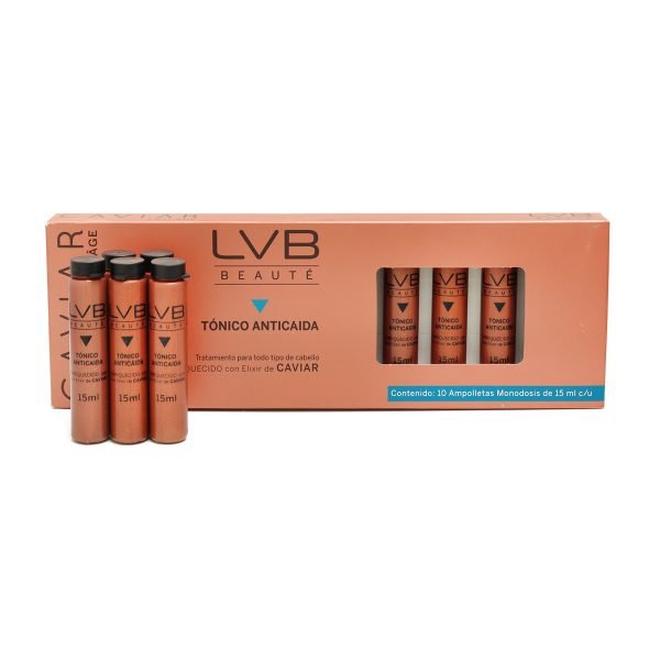 Ampolletas para Cabello Anticaida LVB 10 pz