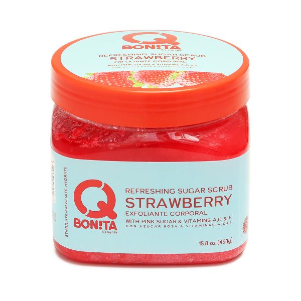 Exfoliante Corporal Fresa QBonita 450 g