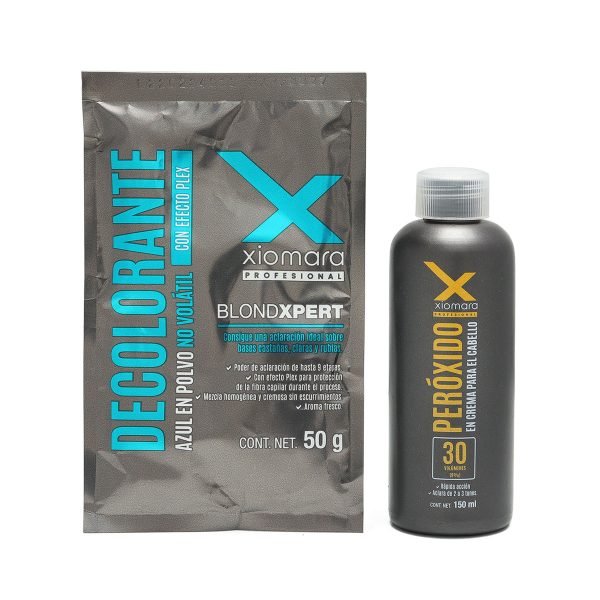 Decolorante para Cabello en Sobre Azul Xiomara