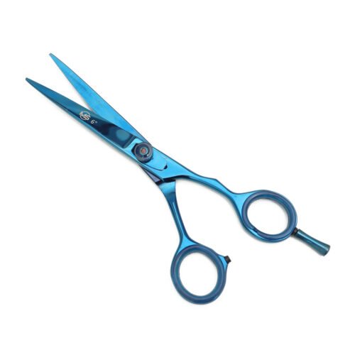 TIJERA-CORTE-AZUL-MS-6-PULGADAS Tijera para Cortar Cabello 721 Azul MS