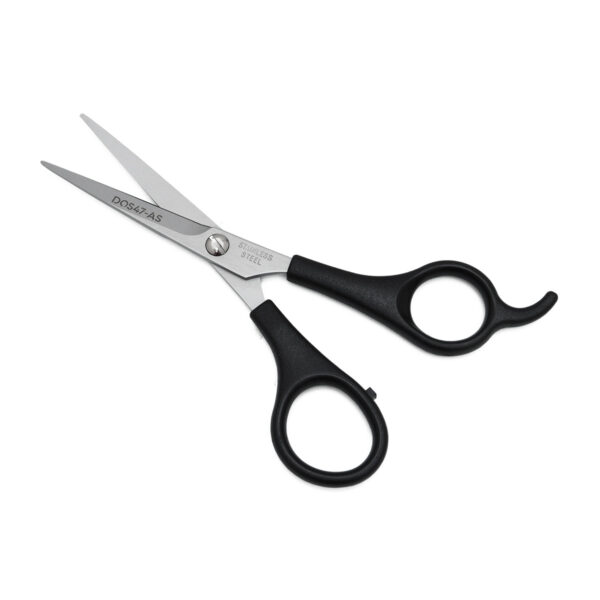 Tijera para Cortar Cabello Recta 5.5'' Mango Plastico DOS47