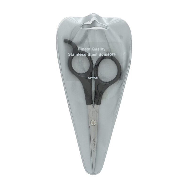 Tijera para Cortar Cabello Recta 5.5'' Mango Plastico DOS47